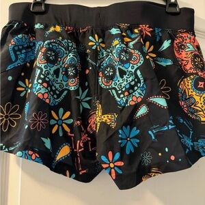 Under Armour Athletic Shorts Black and Blue